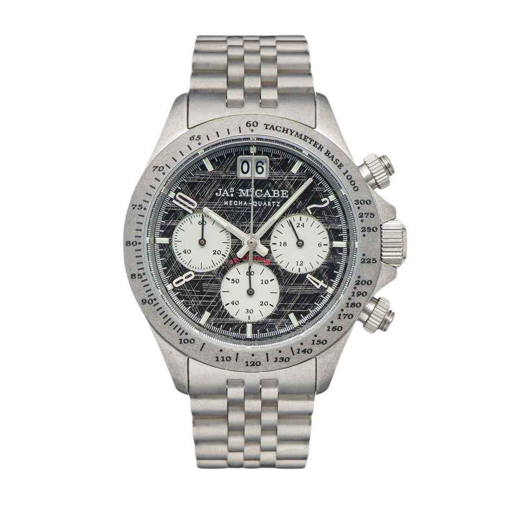 Hairpin Black | Scrambler Chronograph – James McCabe